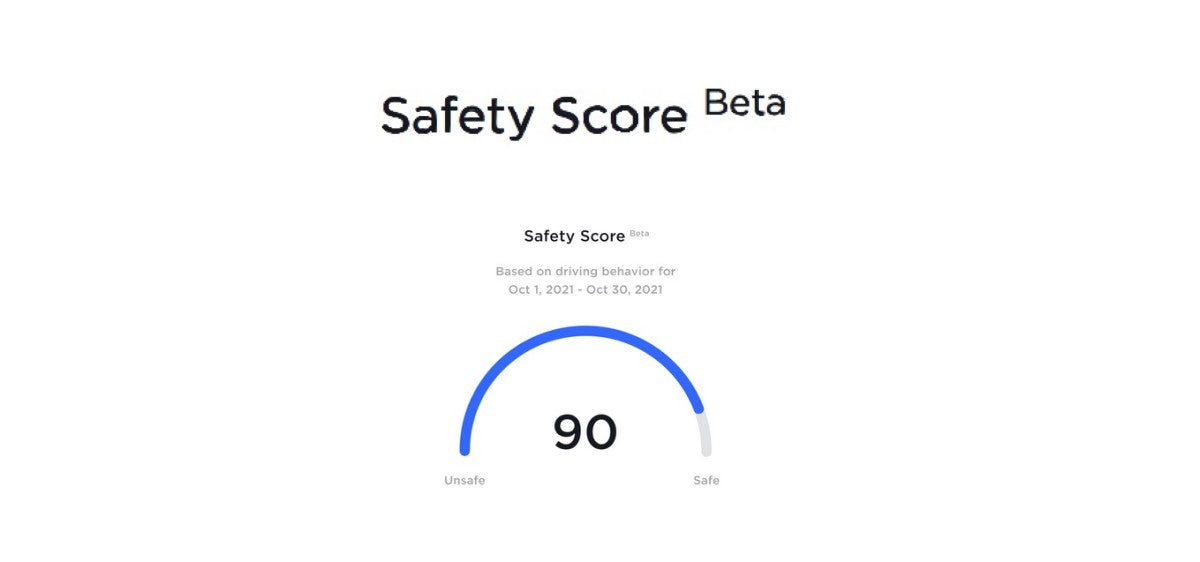 Tesla Launches Safety Score Beta for Drivers Requesting FSD Beta