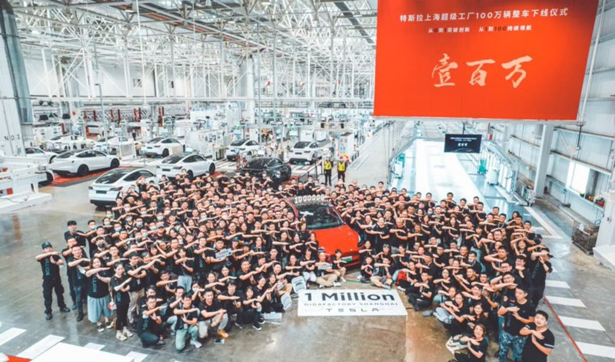 Tesla Giga Shanghai Reaches Another Amazing Milestone: Production of Millionth Car