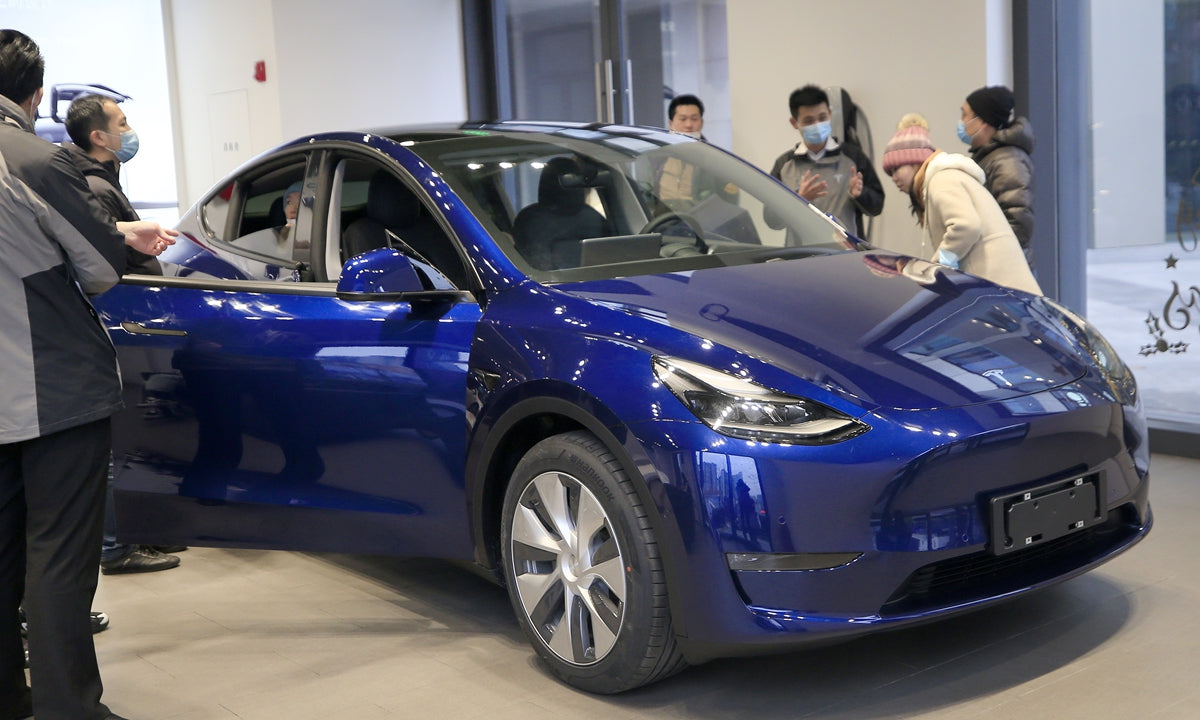 Tesla Model Y Was China’s Top-Selling High-End Electric SUV in January