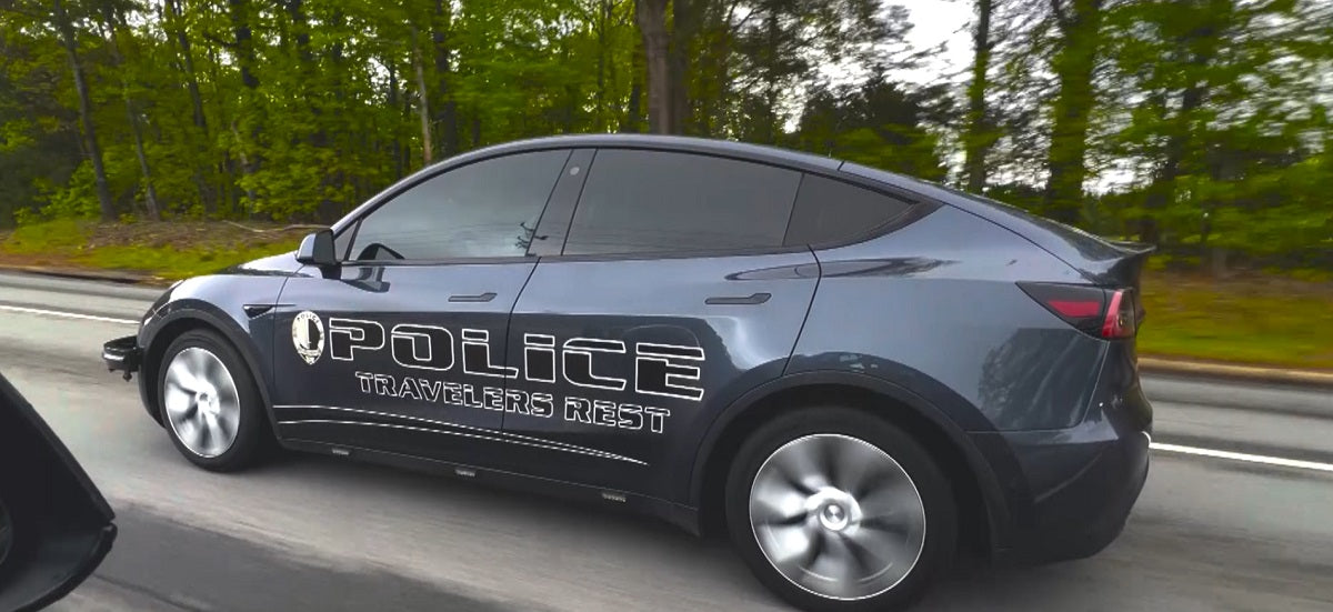 Tesla Model Ys Added to Travelers Rest, SC Police Department