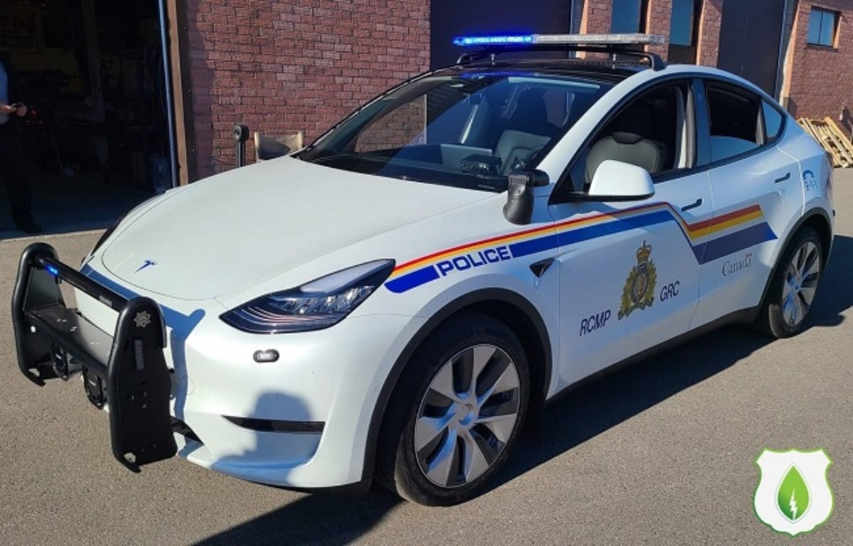Tesla Model Y Enters Police Service in Langford, Canada