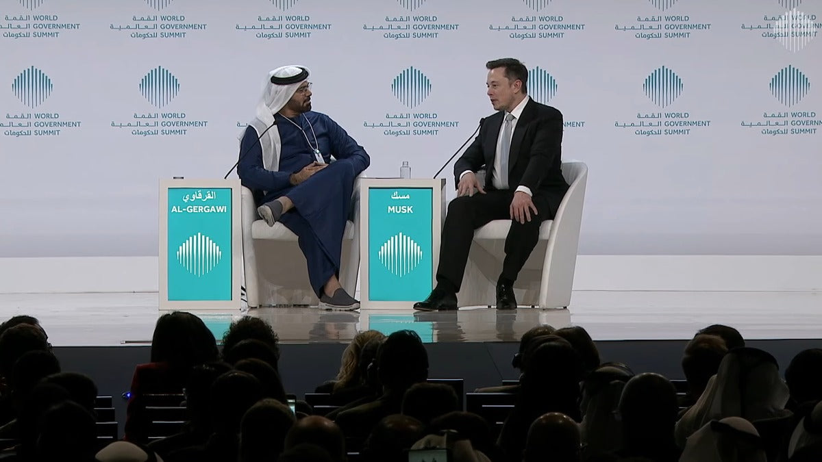 Elon Musk to Join the 2023 World Government Summit in Dubai