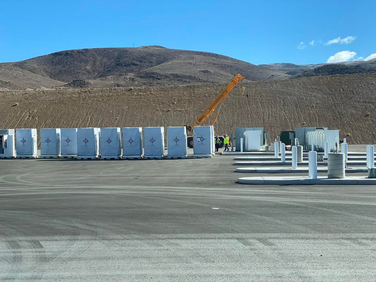 Tesla Megachargers Are Being Installed at Giga Nevada as Semi Production Nears