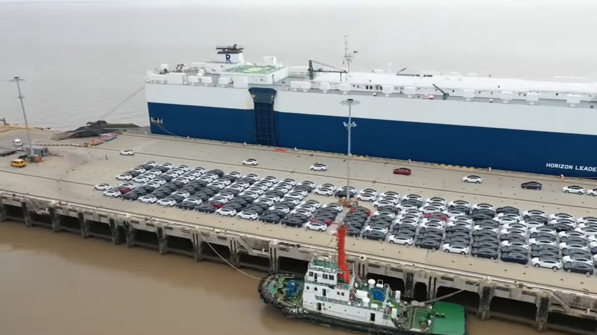 Tesla Giga Shanghai Sent 4th Ship to Europe After Resumption of Production