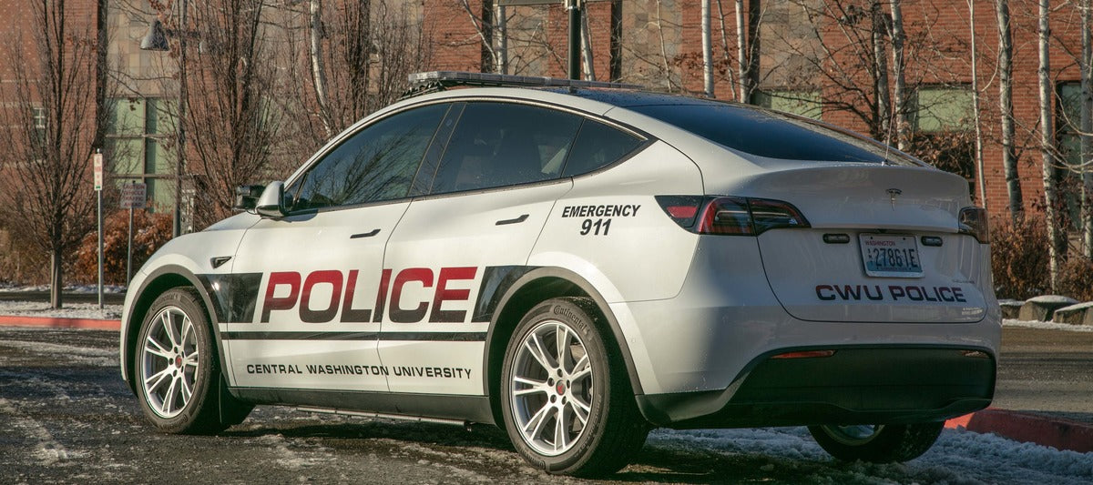 Tesla Model Y Added to Fleet of the Central Washington University Police