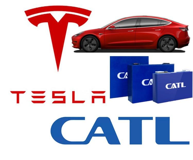 Tesla Giga Shanghai Model 3 Will Start To Use CATL LFP Battery Cells
