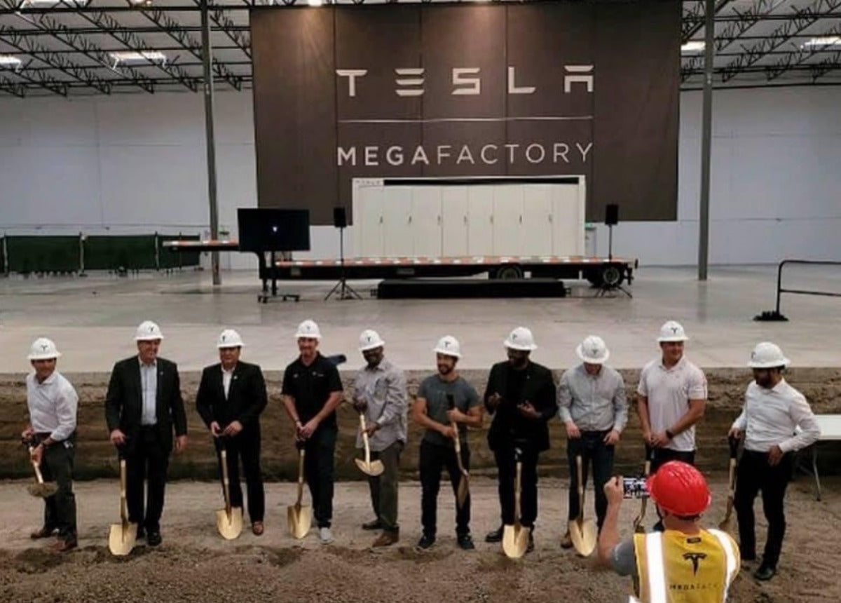 Tesla Megafactory Breaks Ground in Lathrop for Likely Megapack Production
