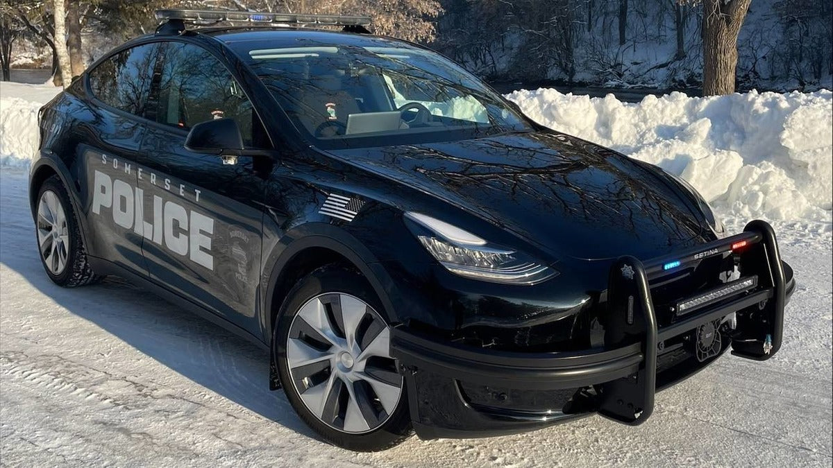 Tesla Model Y of Somerset's PD Will Save $80,000 Over 10 Years of Use