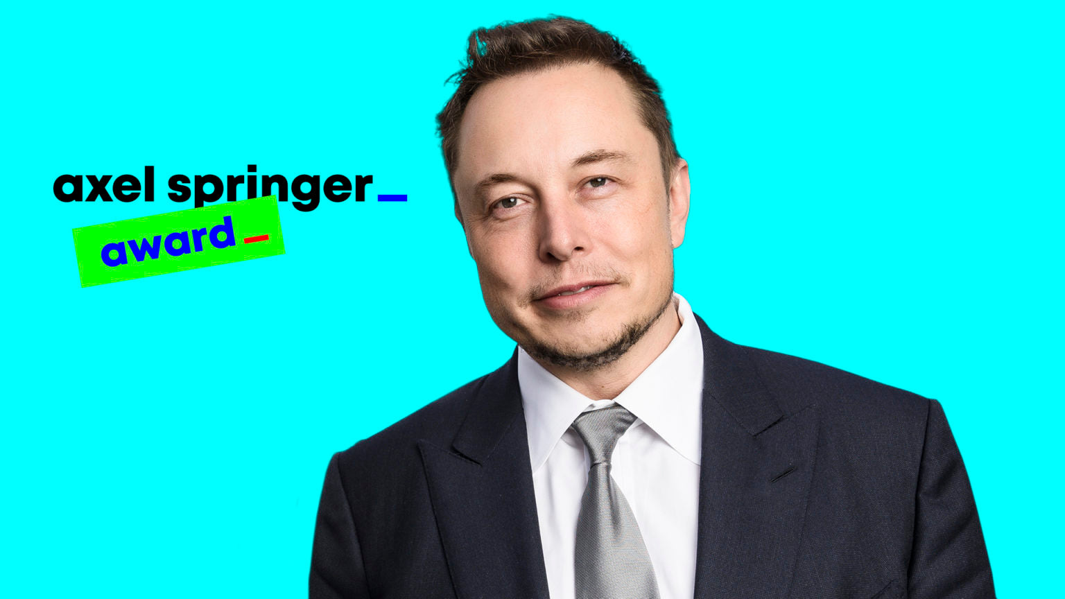 Tesla & SpaceX CEO Elon Musk Honored with The Axel Springer Award: "Great Visions & the Indomitable Will to Achieve Them"