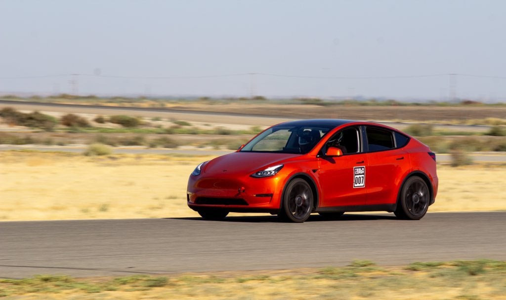 Tesla Model Y Performance Scores Fastest Unmodified SUV Laptime On Buttonwillow