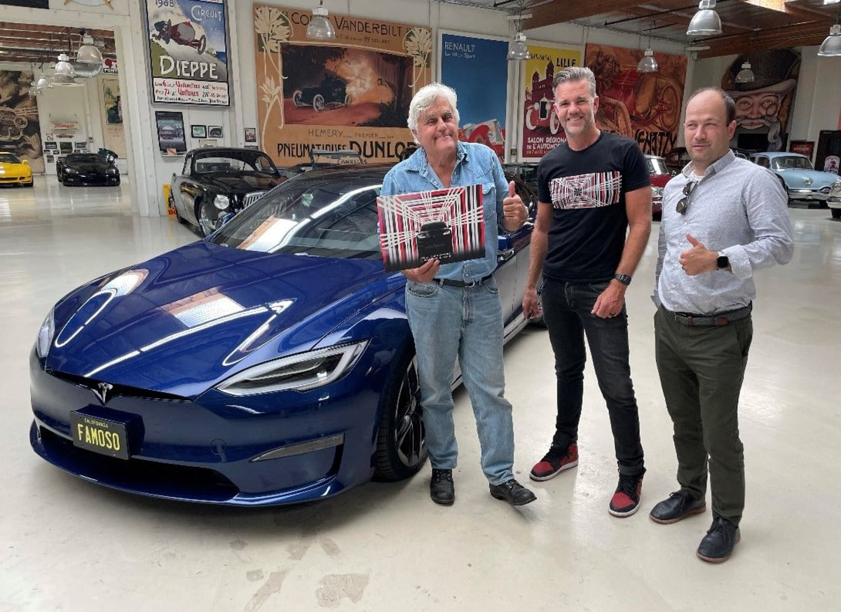 Tesla Model S Plaid Joins the Collection of the Legendary Jay Leno