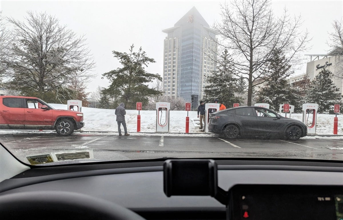 Tesla Is Installing First Supercharger Station for Non-Tesla EVs in US in Verona, NY