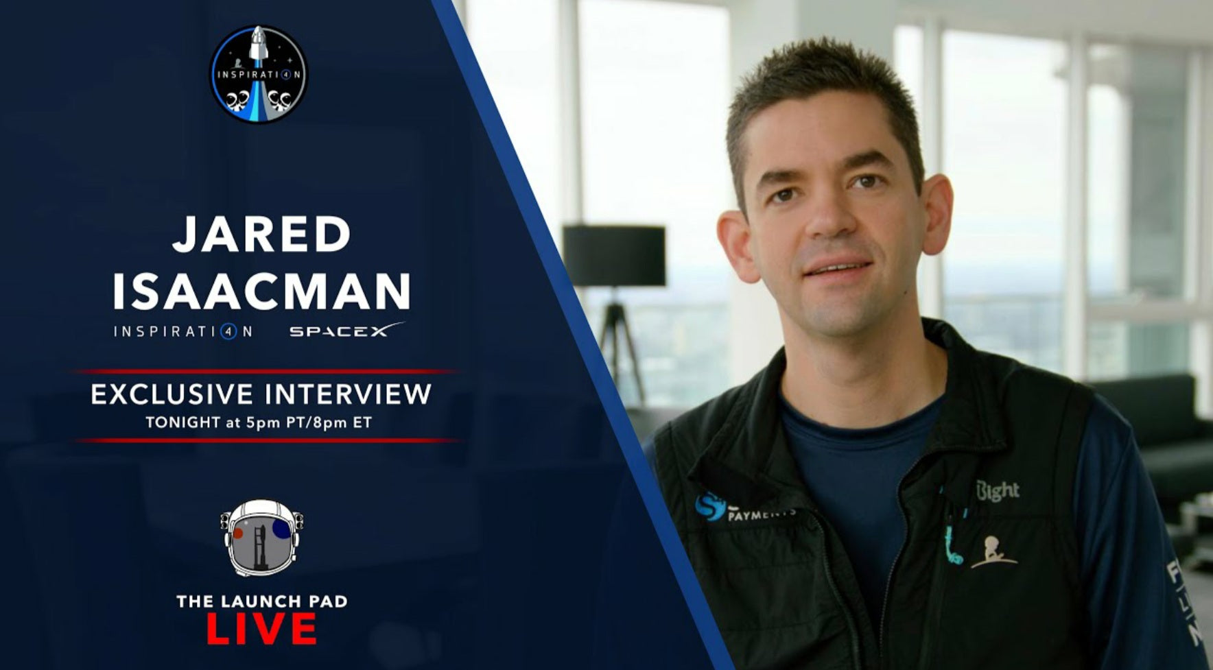 Jared Isaacman discusses upcoming Inspiration4 Mission aboard SpaceX's Crew Dragon [VIDEO]