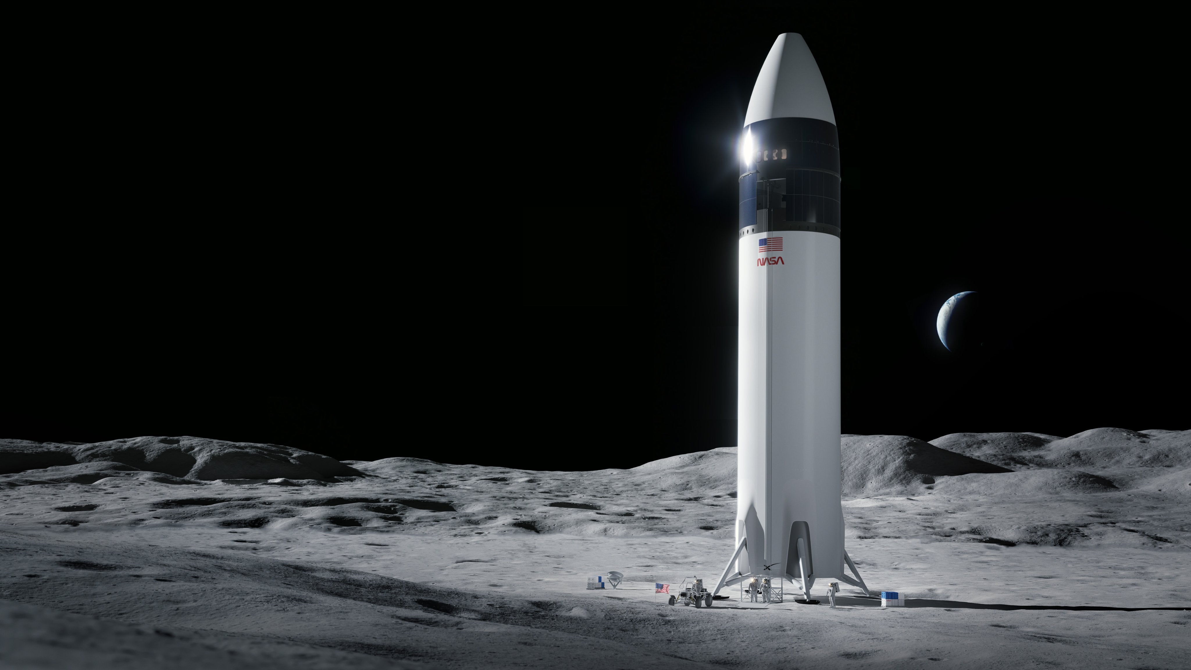 SpaceX Wins $2.89 Billion NASA Contract To Develop A Starship To Land Astronauts On The Moon