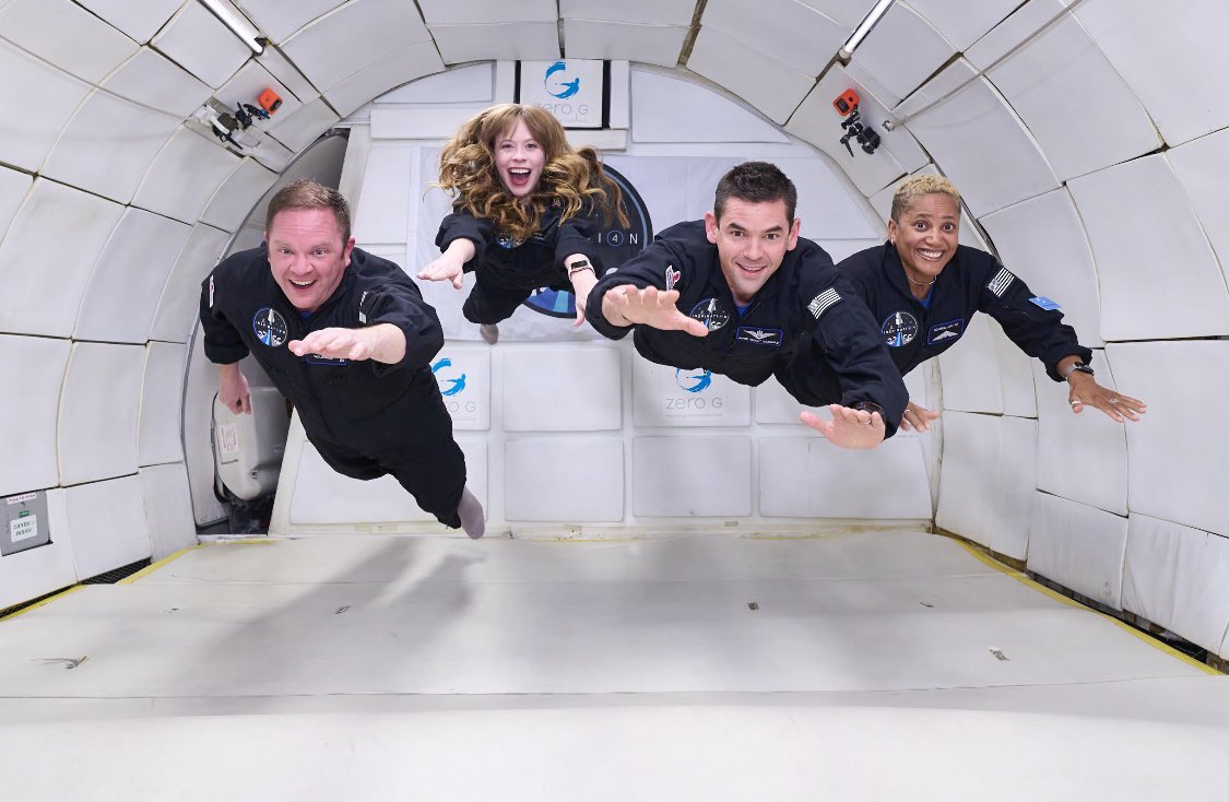 SpaceX's Civilian Inspiration4 Crew Caught A Glimpse Of Zero Gravity