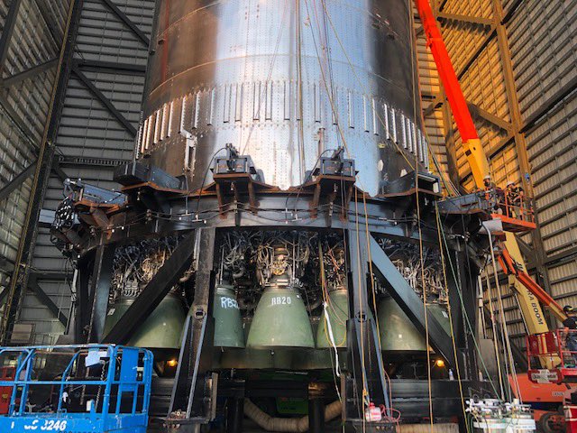 SpaceX Completes Installing Starship Super Heavy's Raptor Engines Overnight –An Unprecedented Speed!