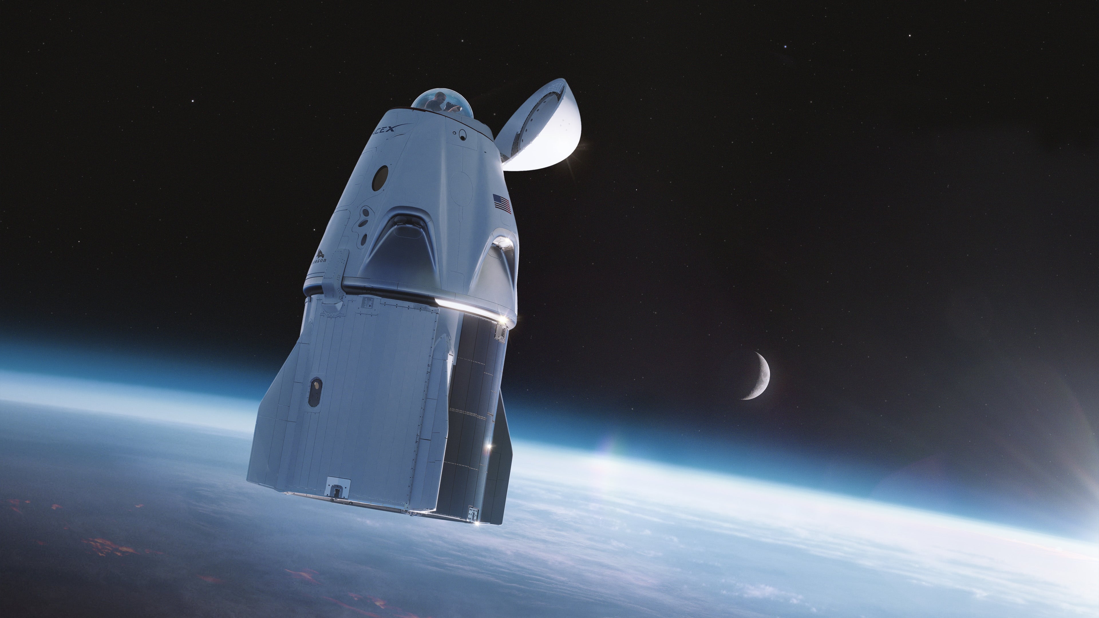 Inspiration4 Commander Shares SpaceX Already Installed A 'Cupola' Window On The Crew Dragon They Will Ride