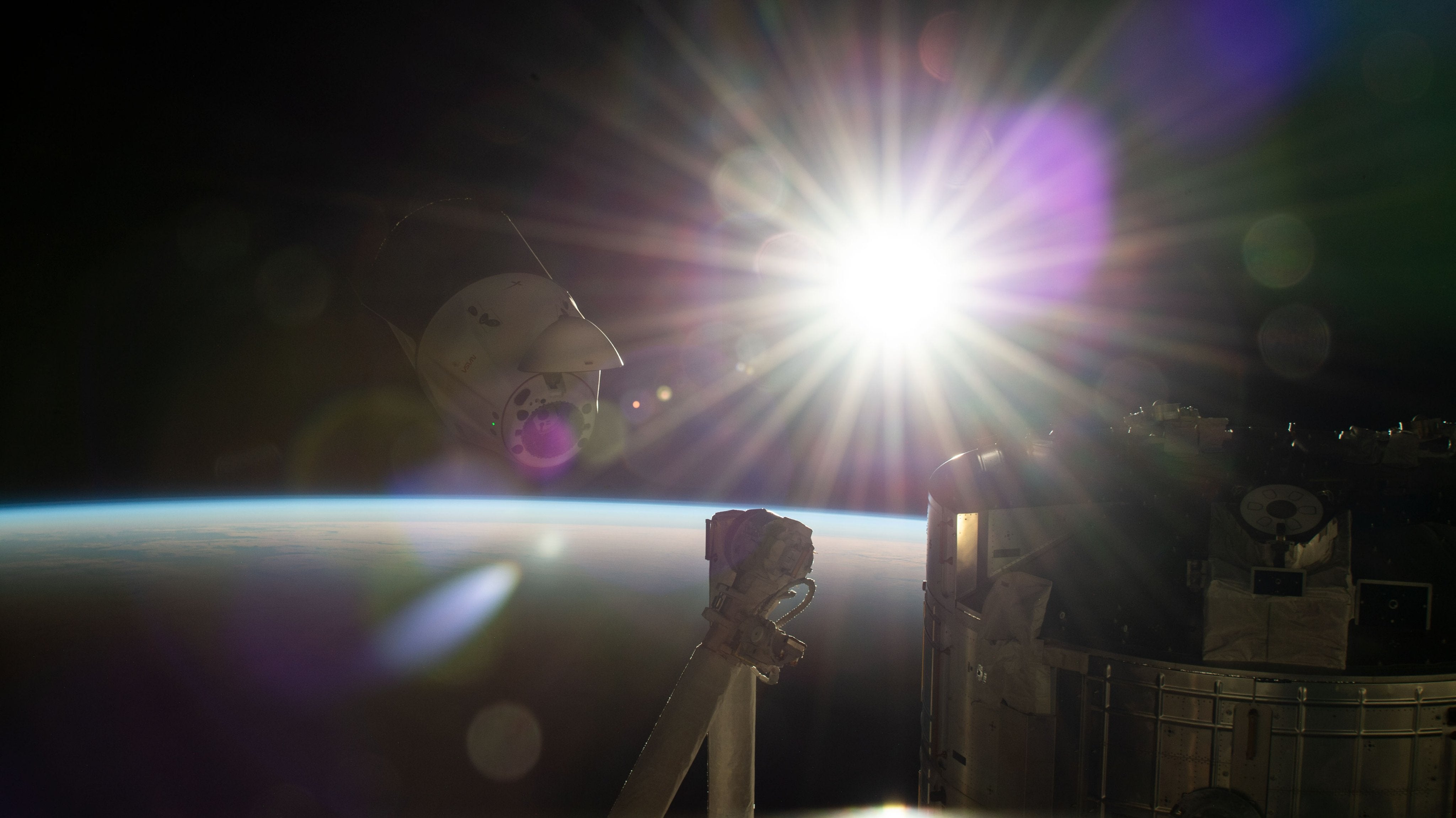 SpaceX Dragon departs Space Station with over 4,000 pounds of science cargo