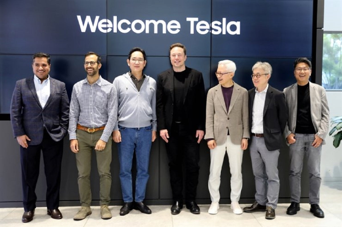 Elon Musk Meets Samsung Chief for Partnership in Autonomous Driving, System Chips