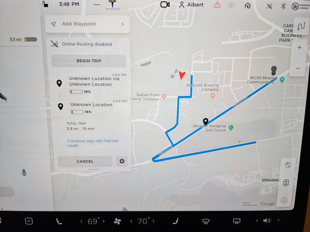 Tesla Adds Long-Awaited Waypoints to Navigation System in New Update