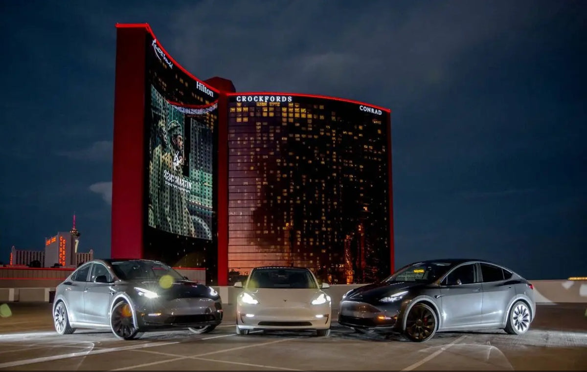 Tesla Cars Now Available for Rental at Resorts World Las Vegas