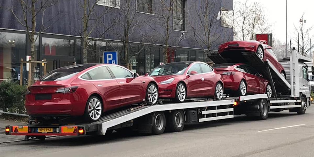 Tesla Model 3 Extends Lead in December of 2020 YTD EV Registrations in the Netherlands