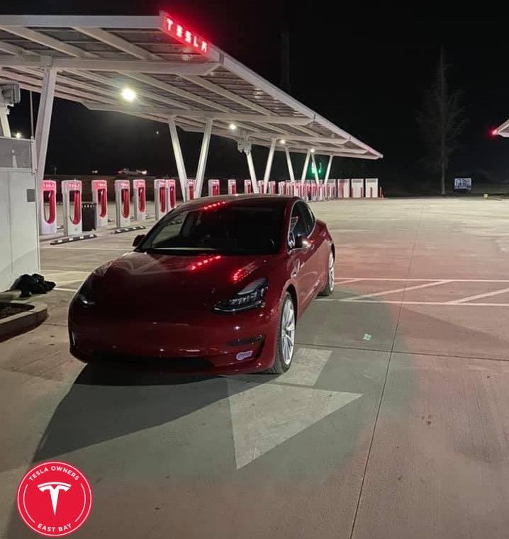 Tesla Has Opened Largest US Supercharger Station with 56 V3 Stalls in Firebaugh, CA