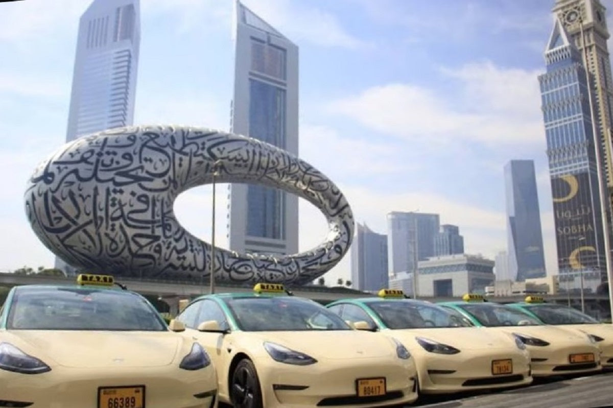 269 Tesla Model 3s Added to Dubai Taxi Fleet