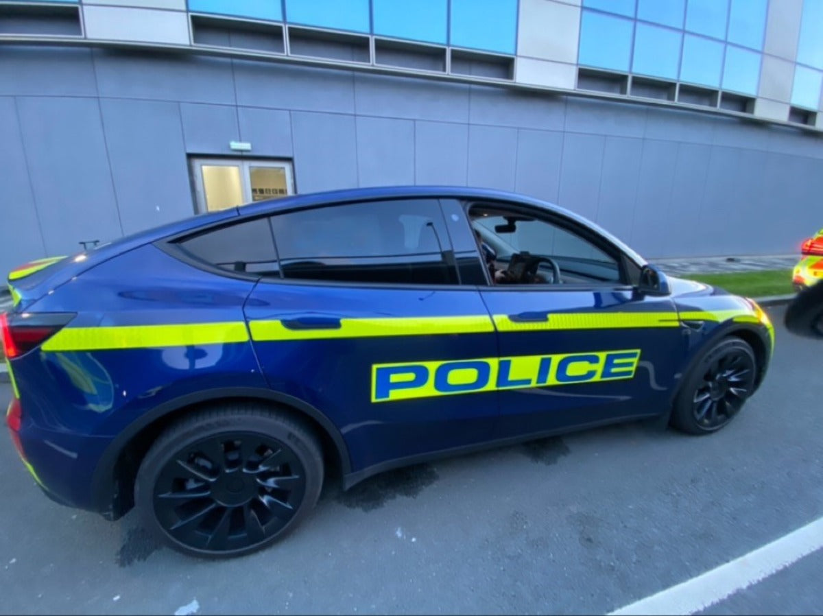 Tesla Model Y Is Being Tested by Merseyside Police, UK