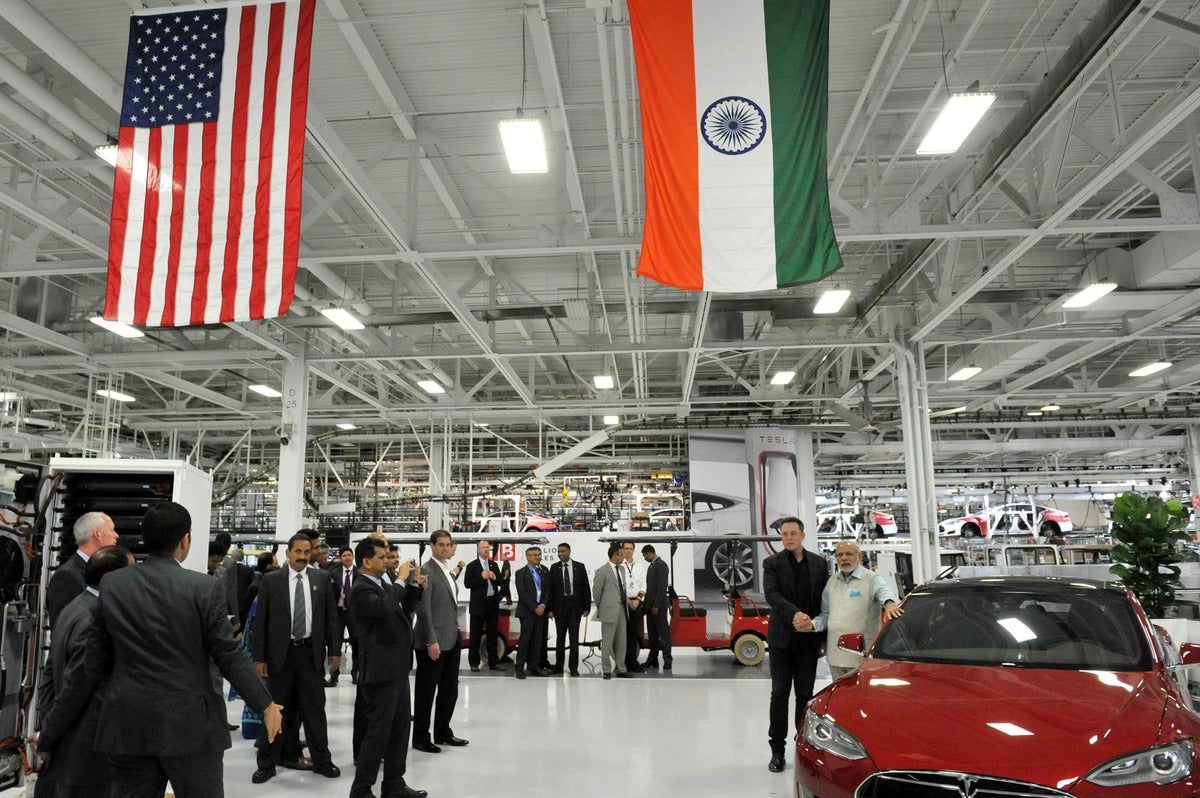 Tesla's Proposal to Reduce Import Duties Is Supported by Several Ministries of the Government of India