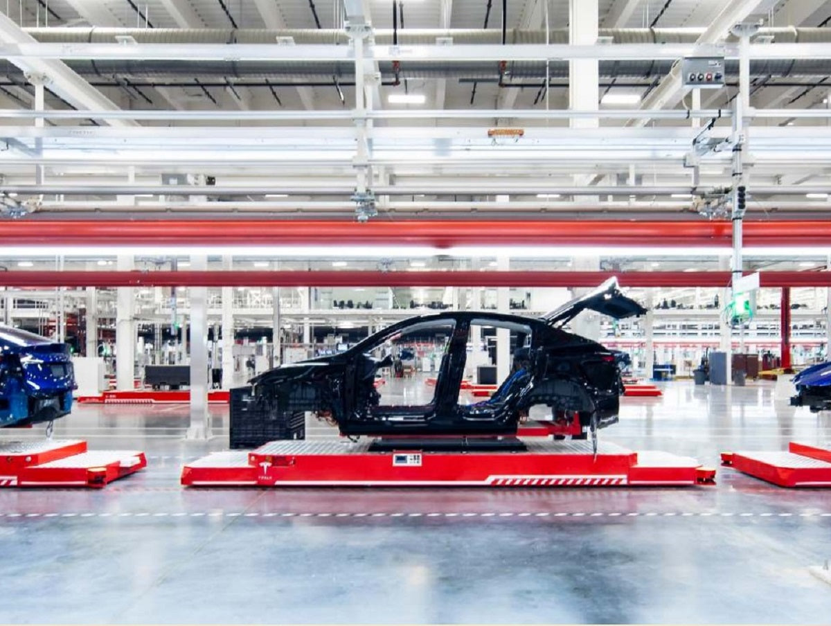 Tesla Giga Texas Upgrades Model Y Production Line to Increase Efficiency