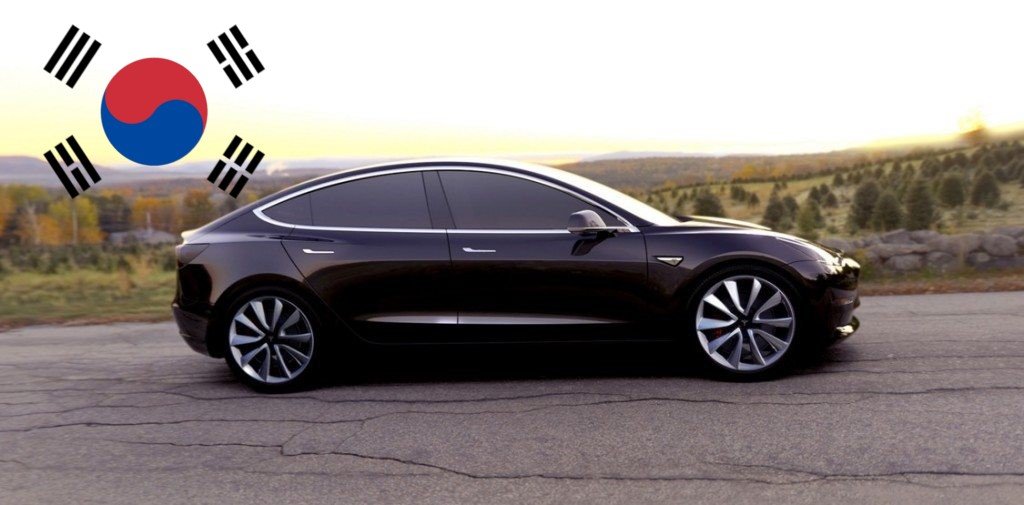 Tesla Model 3 Became No. 1 Top Sales Imported Cars in Korea