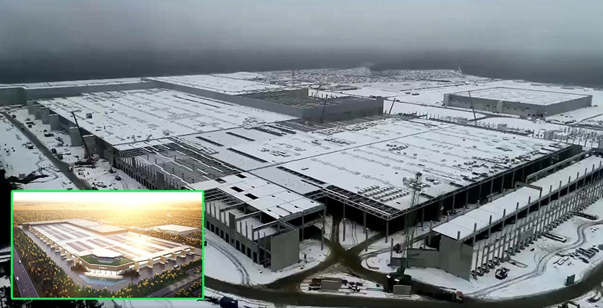 Tesla Giga Berlin Construction Is Nearly Complete as EV Storm Is Coming for ICE