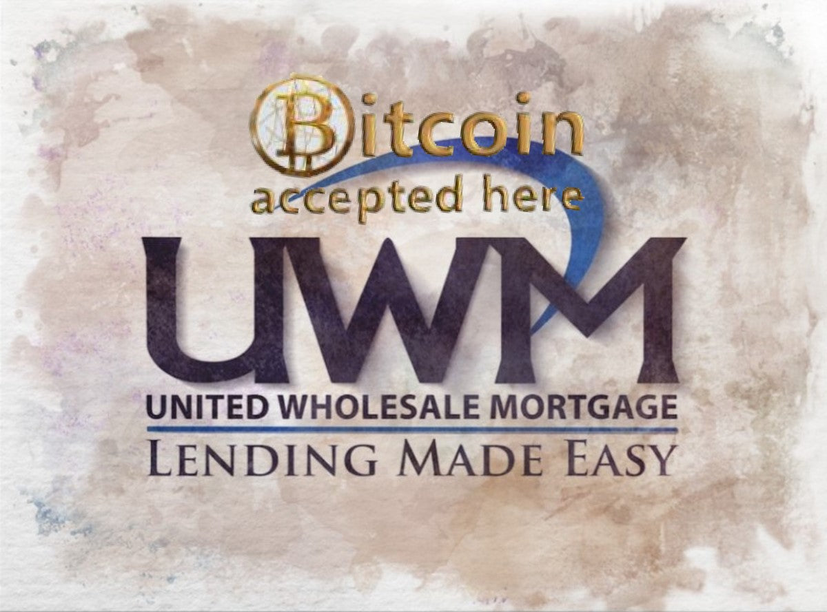 United Wholesale Mortgage Plans to Be First Nationwide Mortgage Lender to Accept Cryptocurrency, Starting with Bitcoin