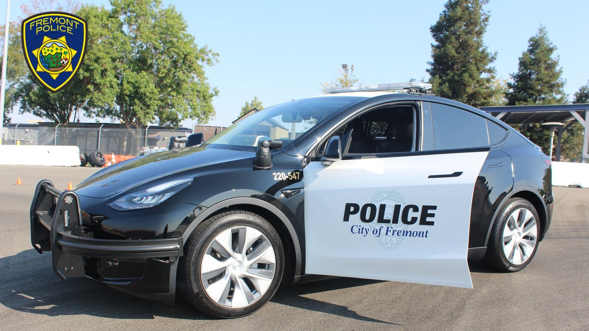 Fremont PD Officially Announces Deployment of Tesla Model Y to Police Fleet