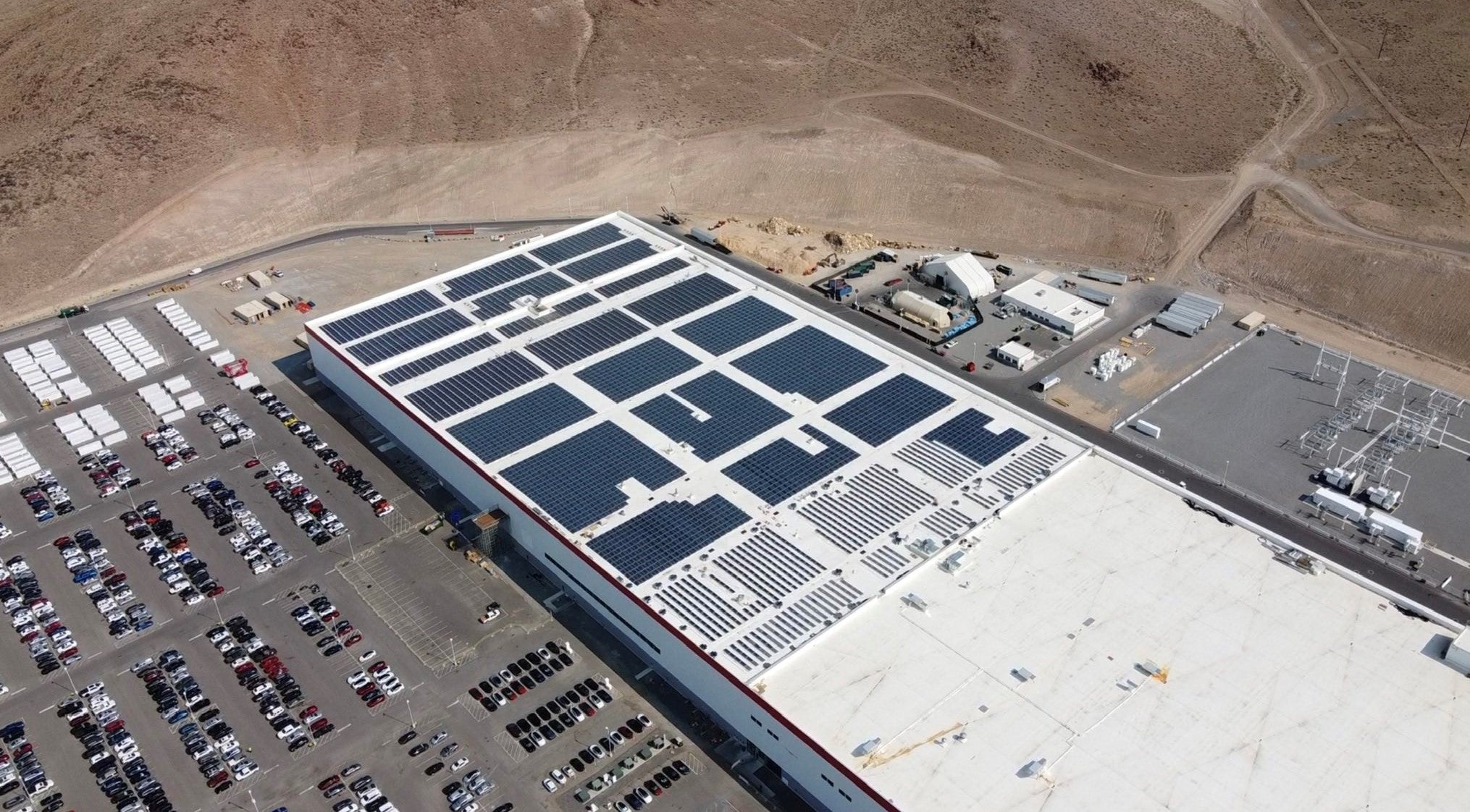 Tesla Giga Nevada Solar System Expansion Continues