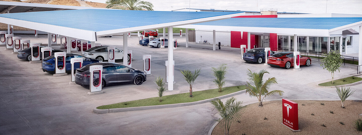 Tesla Is Building Largest US Supercharger Station with 56 V3 Stalls in Firebaugh, CA