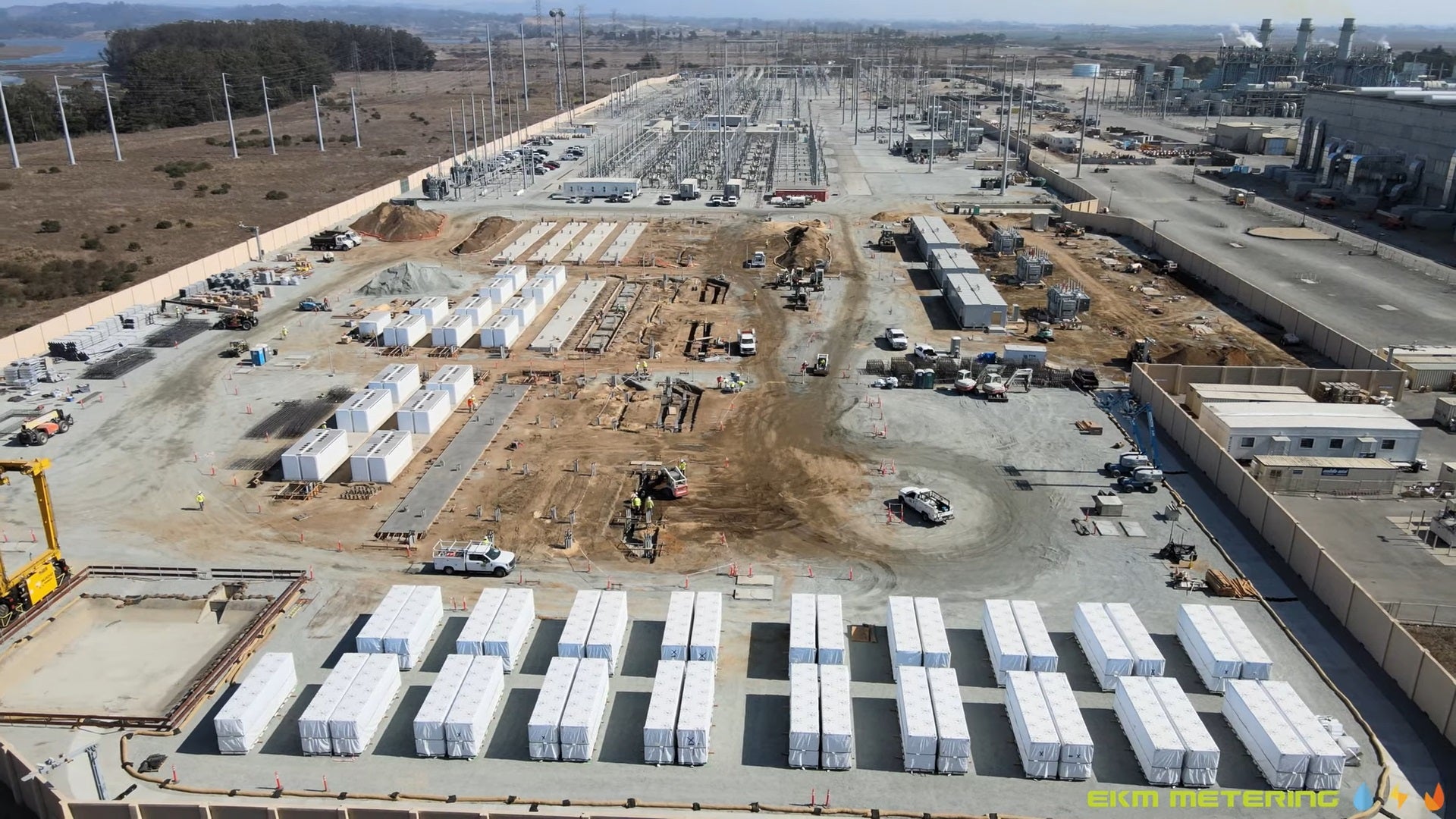Tesla PG&E Megapack Giant Battery Storage Installation Makes Stunning Progress