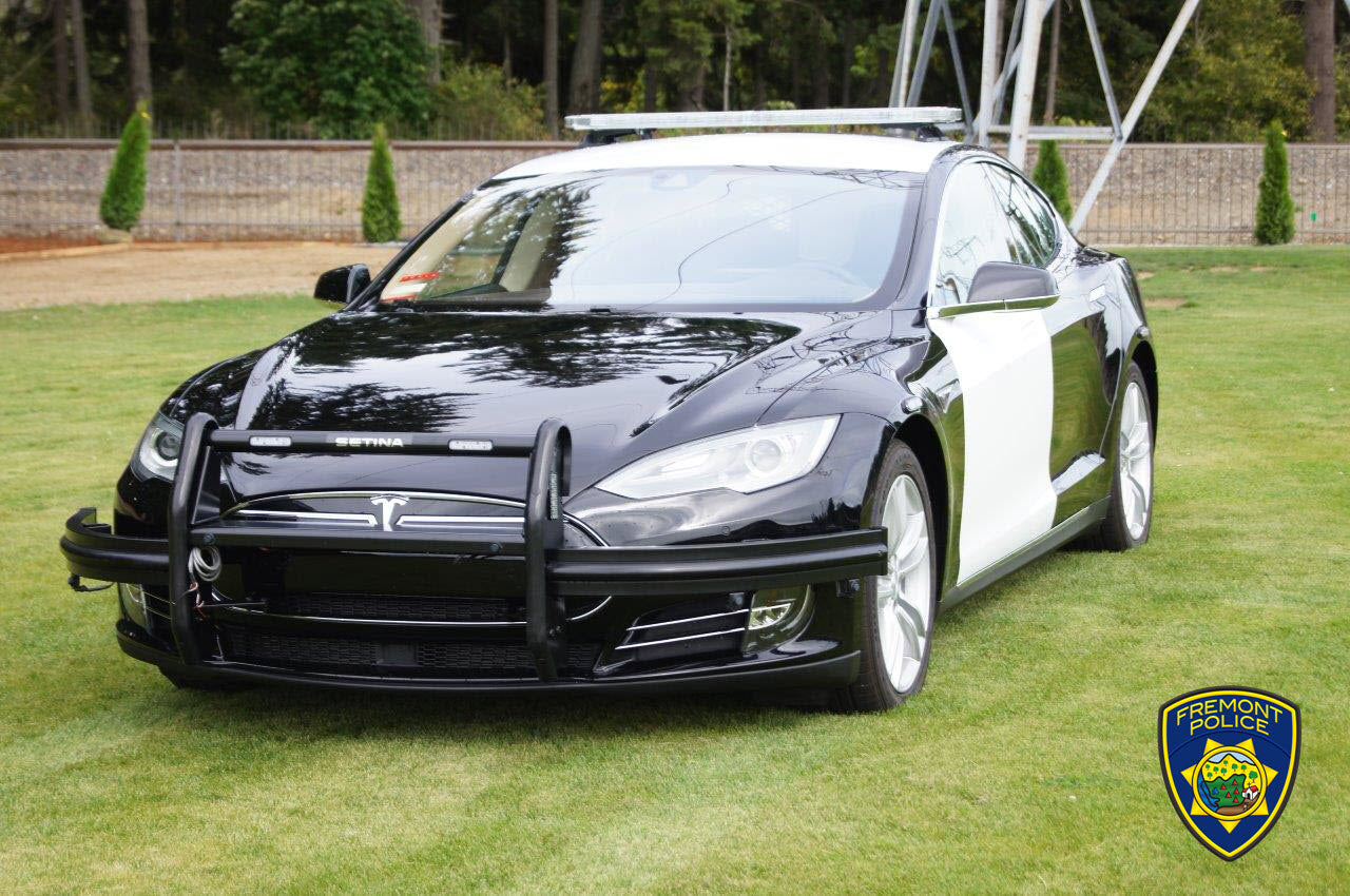 Tesla Model S Patrol Car Cheaper & More Efficient than Ford ICE Counterpart Study Finds, Fremont PD to Expand EV Fleet