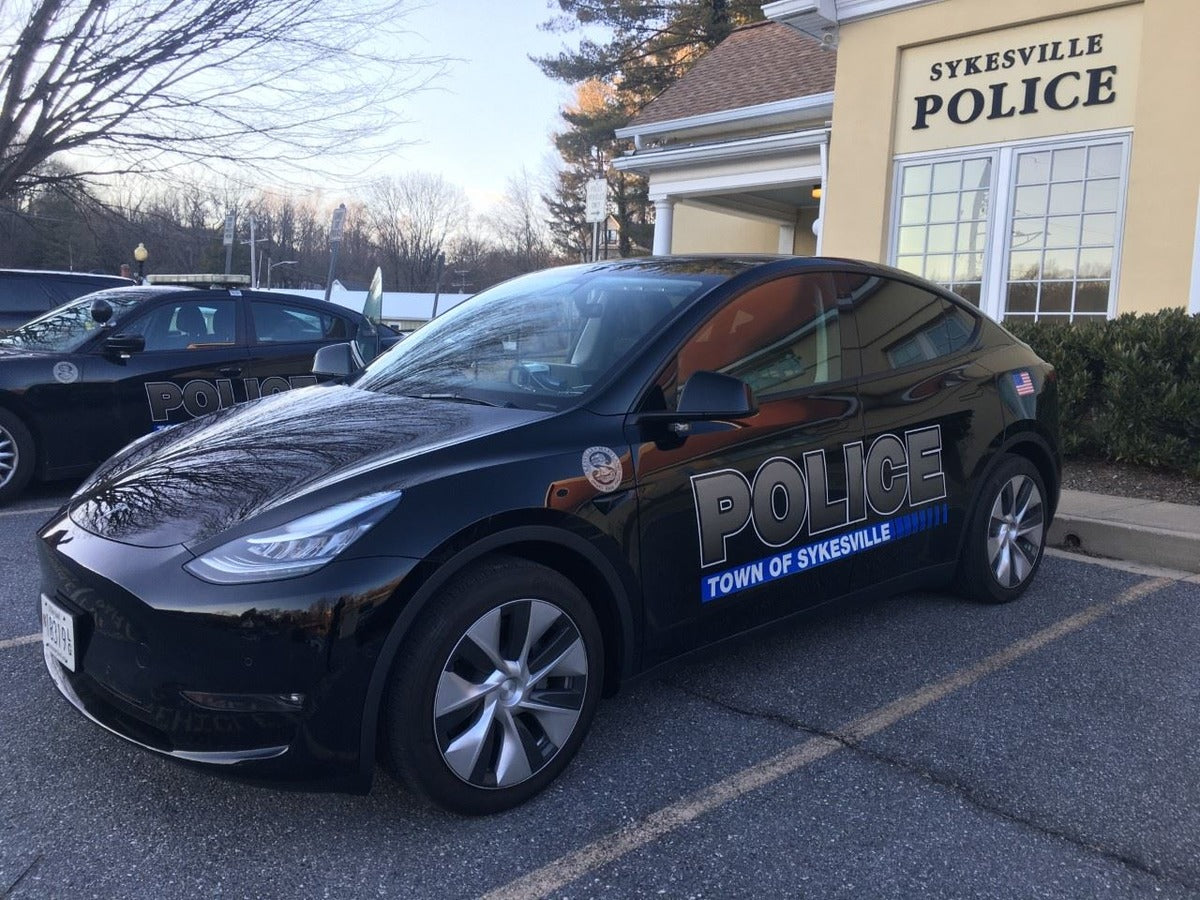 Tesla Model Y Added to Sykesville, MD Police Department Fleet