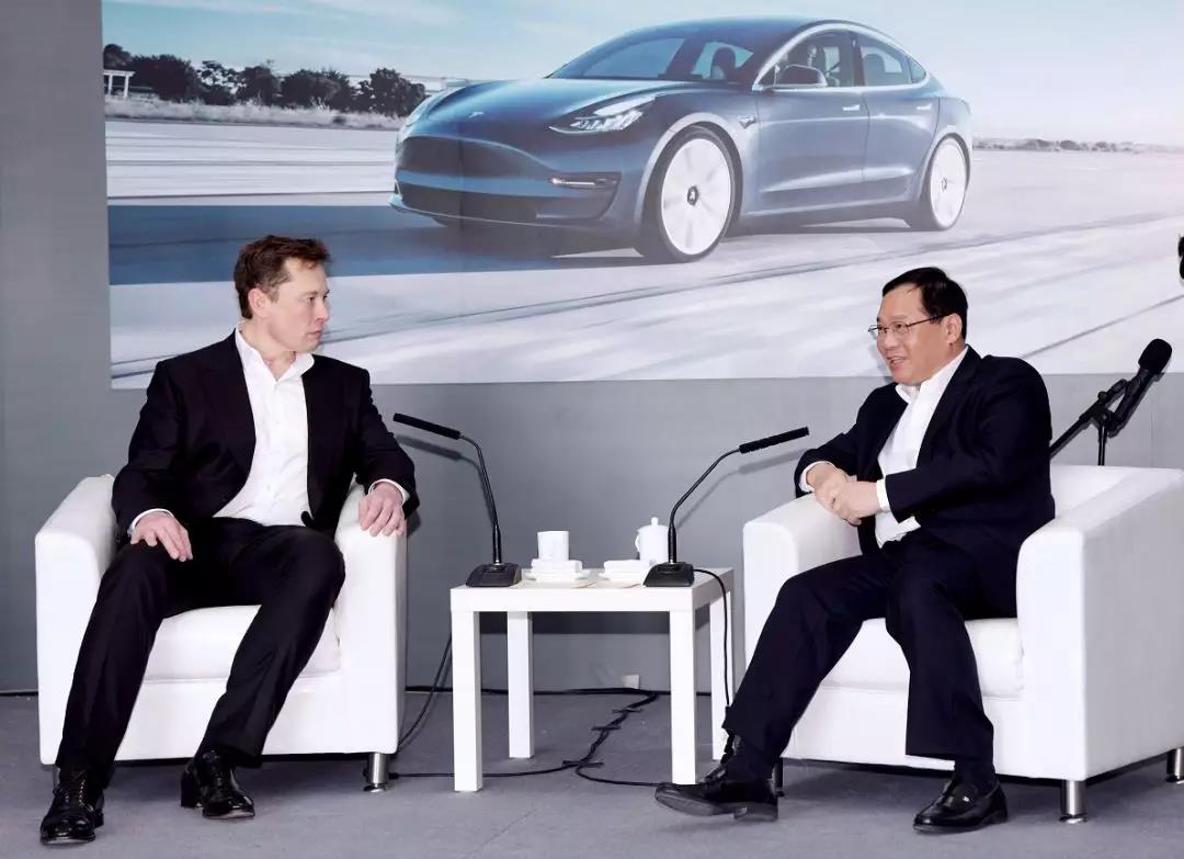 Li Qiang, secretary of the Shanghai Municipal Party Committee, met with Elon Musk to attend the Ceremony