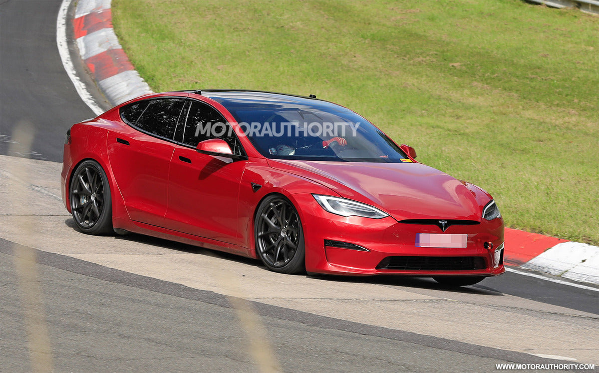 Tesla Model S Plaid Spotted Again on the Nürburgring, Likely Aiming for New Record