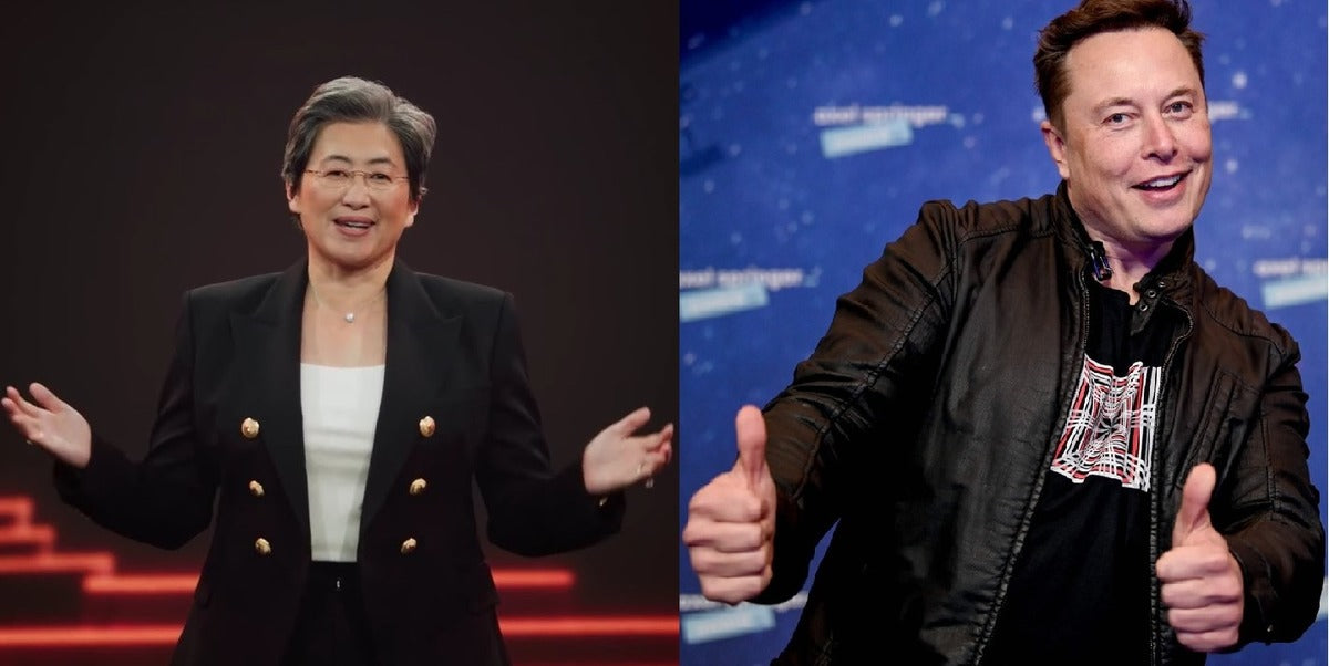 Tesla CEO Elon Musk & AMD CEO Dr. Lisa Su Thank Each Other for Good Collaboration