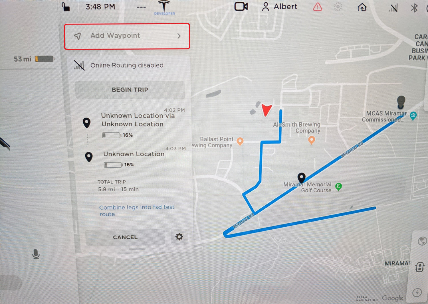 Tesla Navigation Waypoints Spotted in Coding, Could Be One of Elon Musk's Holiday OTA Presents
