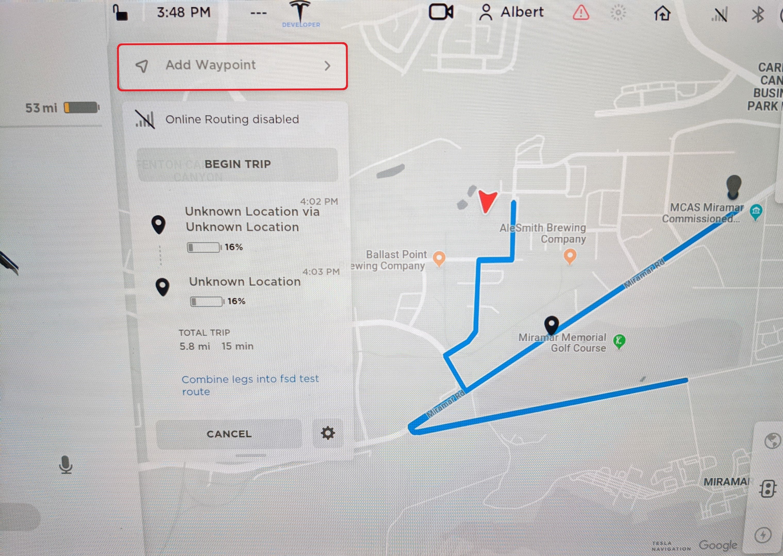 Tesla Navigation Waypoints Spotted in Coding, Could Be One of Elon Musk's Holiday OTA Presents