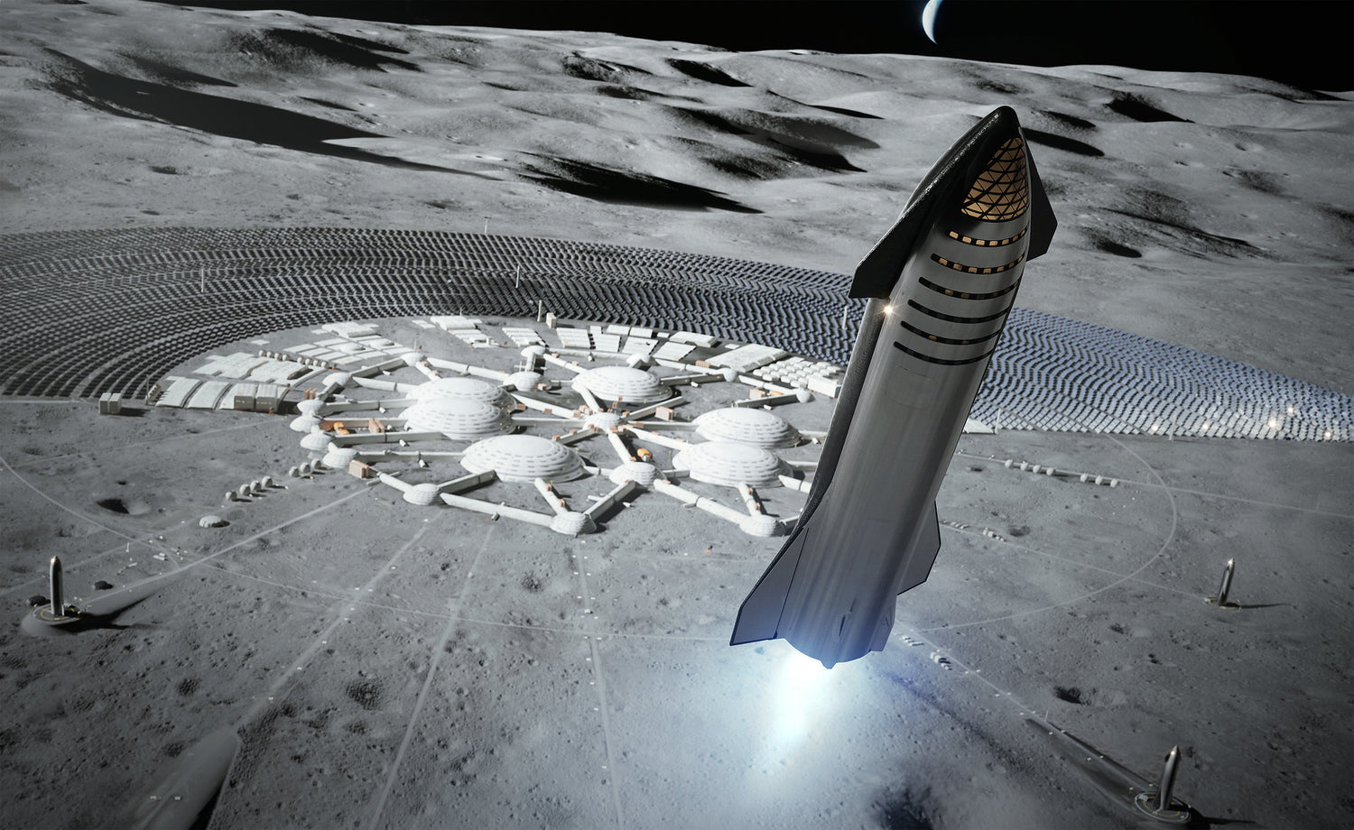 NASA Awards Five U.S. Companies Contracts To Develop Moon Lander Concepts –Including SpaceX & Blue Origin