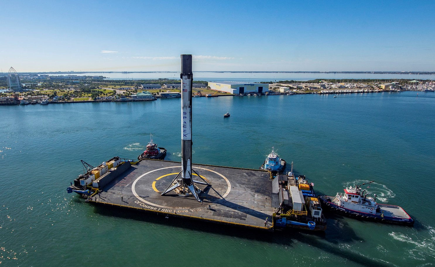 SpaceX submits FCC request to test Starlink internet on Falcon 9 landing droneships