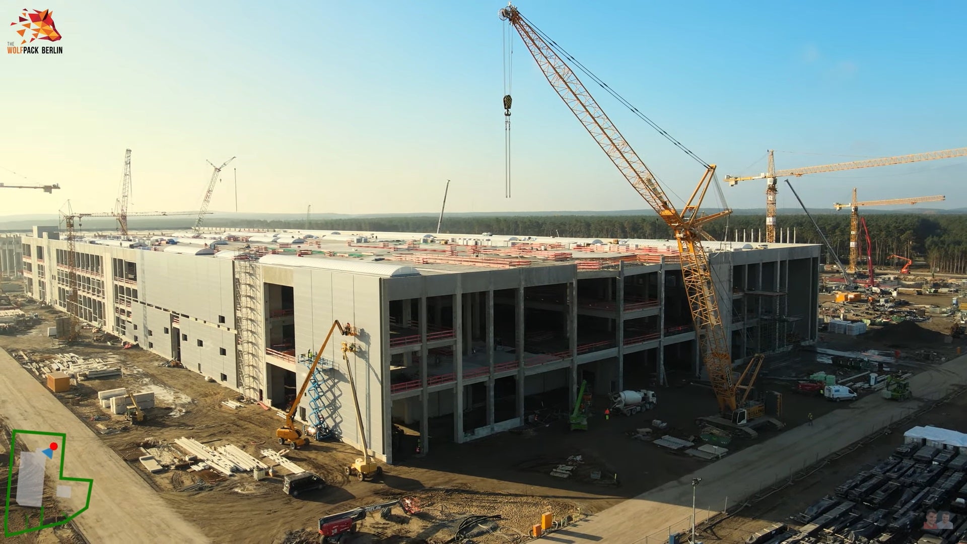 Tesla Giga Berlin Construction Advances, Production Remains Targeted for Mid-2021