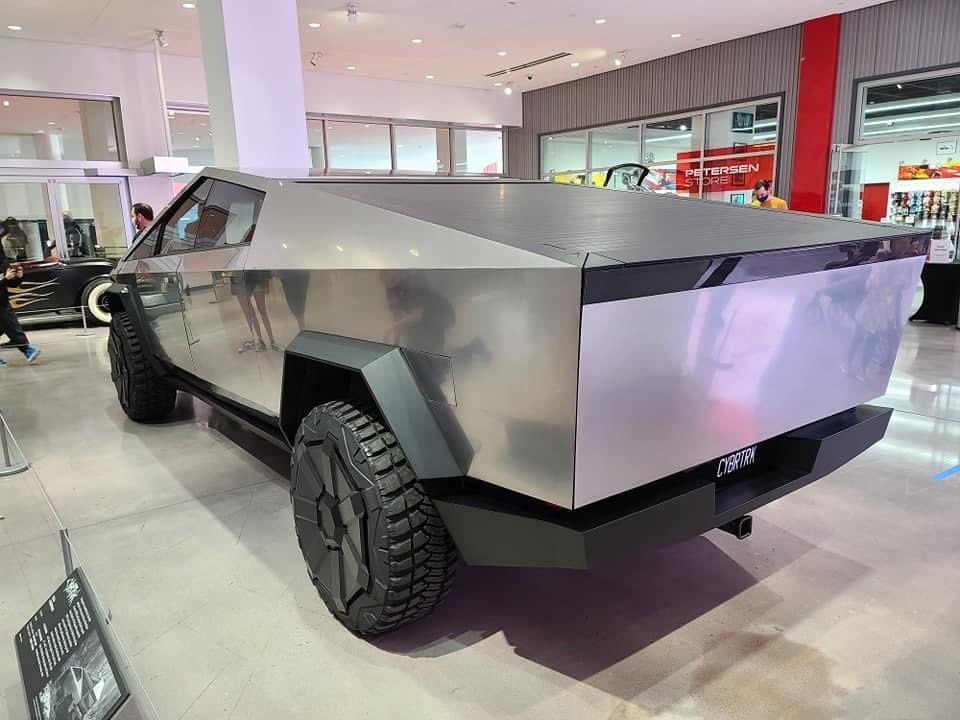 Tesla CyberTruck Arrived The Petersen Automotive Museum
