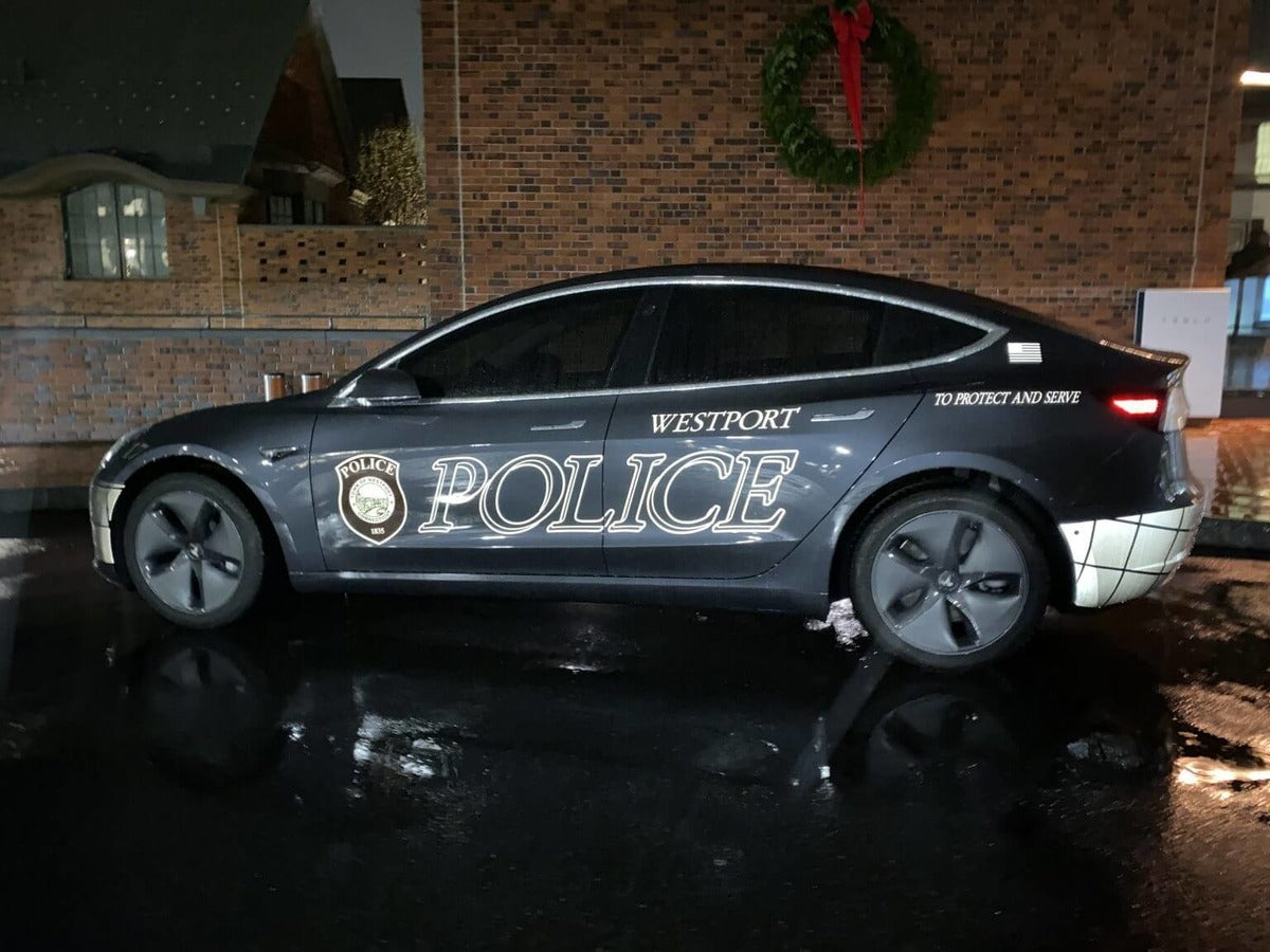 Tesla Model 3 Police Vehicle Brought Big Savings to Westport Police Dept in CT